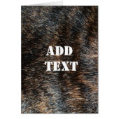 Brindle Fur Texture Camouflage (Front)