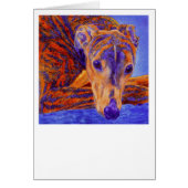 Brindle Greyhound Card - "Ace" (Front)