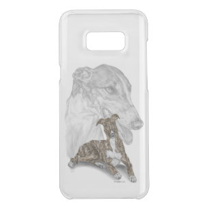 Brindle Greyhound Dog Art Uncommon Samsung Galaxy S8+ Case
