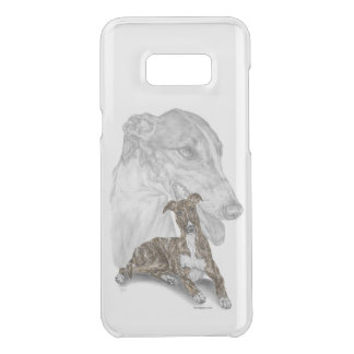 Brindle Greyhound Dog Art Uncommon Samsung Galaxy S8+ Case
