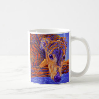 Brindle Greyhound Mug - "Ace"