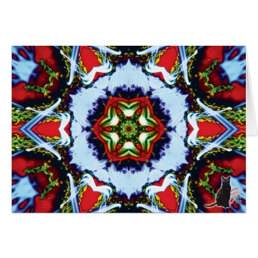 Brindle Kaleidoscope Cards (Front Horizontal)