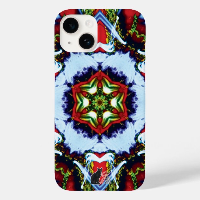 Brindle Kaleidoscope Case-Mate iPhone Case (Back)
