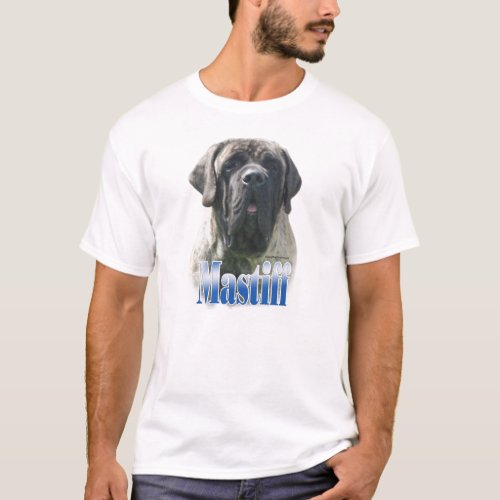 Brindle Mastiff Name T_Shirt