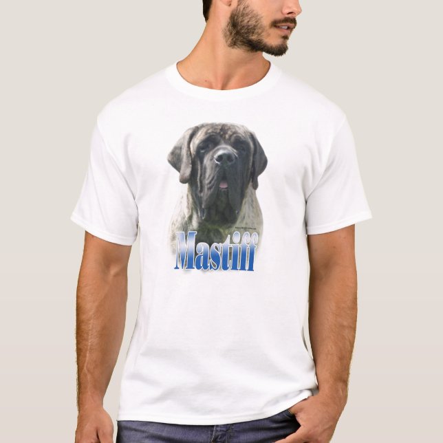 Brindle Mastiff Name T-Shirt (Front)