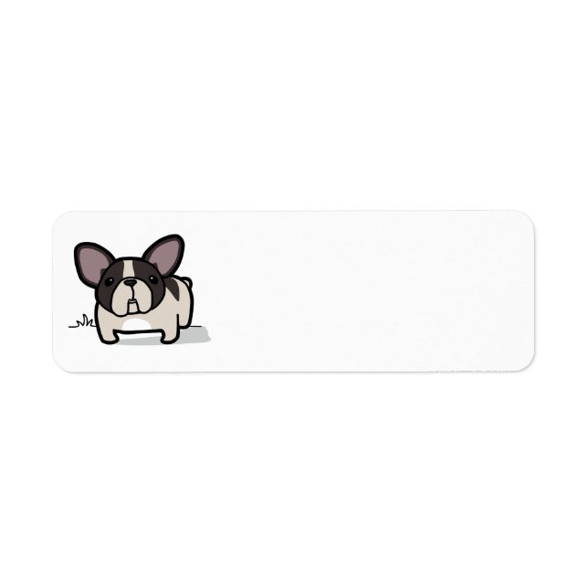 Brindle Pied Frenchie Label (Front)
