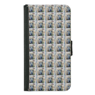 Brindle Pit Bull Puppy by Shirley Taylor Samsung Galaxy S5 Wallet Case