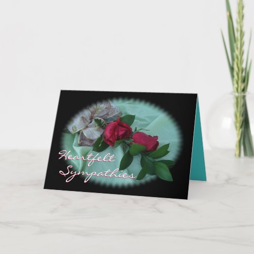 Brindle Rose Spray_customize any attendant Card