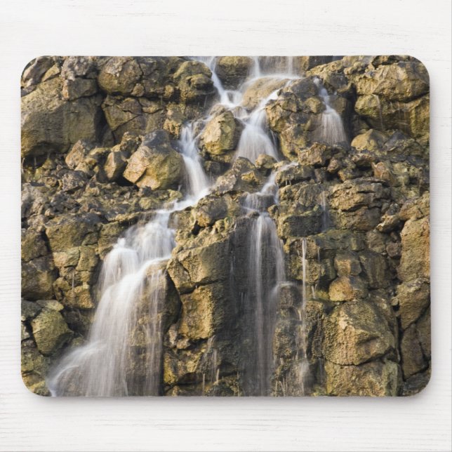 Brine falls from volcanic rock drop off mouse pad (Front)
