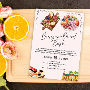 Bring a Board Charcuterie Party Invitation