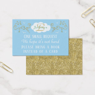 Bring-a-Book "Castle/Gold" Insert Card/Personalize