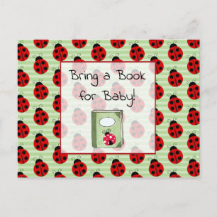 Bring a Book for Baby Baby Shower Card