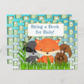 Bring a Book for Baby Baby Shower Card (Front/Back)