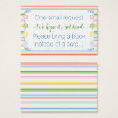 Bring-a-Book "Picnic" Insert Card/Personalize (Front & Back)