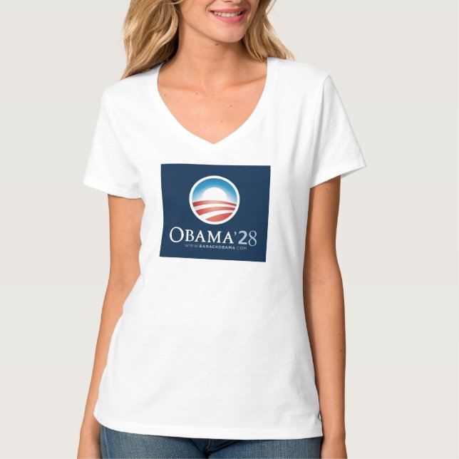 Bring back normalcy, bring back Obama! Obama 2028 T-Shirt (Front)