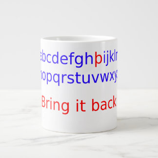 bring back thorn giant coffee mug