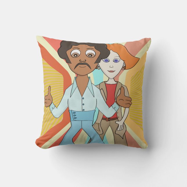 Bring Back Throw Pillow (Front)