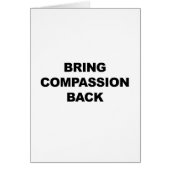 Bring Compassion Back (Front)