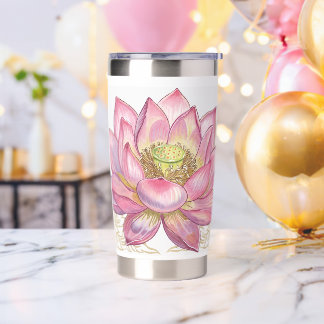 Bring Divine Serenity and Masterful Craftsmanship Insulated Tumbler