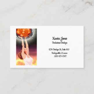 Bring down the fire personalized business card