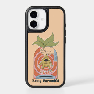"Bring Earmuffs!" Screaming Mandrake Graphic iPhone 17 Case