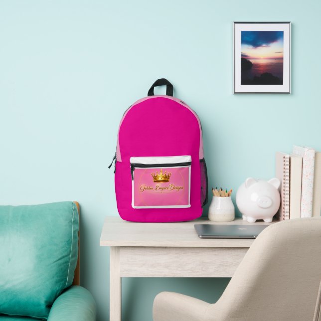 bring glamour in your backpack. printed backpack (Insitu)
