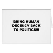 Bring Human Decency Back (Front Horizontal)