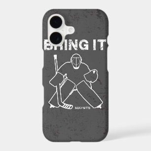 Bring It Hockey Goalie iPhone 17 Case