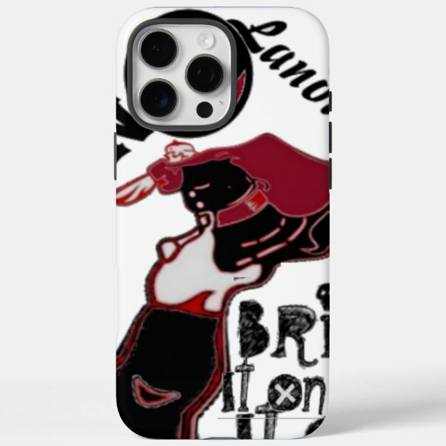 Bring It On – Playful Christmas & Space Mashup Case-Mate iPhone Case (Back)