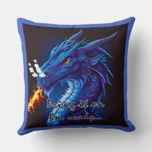 Bring it on throw pillow