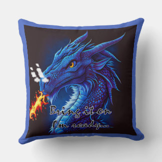 Bring it on throw pillow