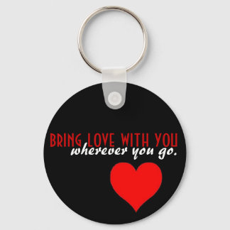 Bring love keychain