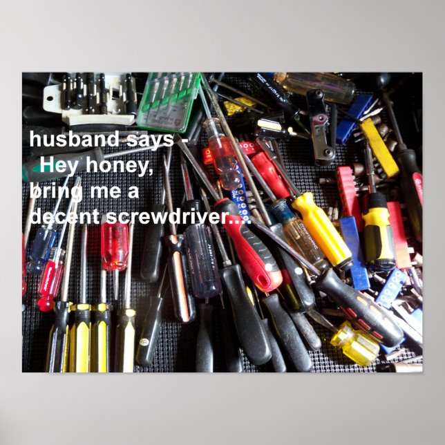 Bring me a screwdriver poster (Front)