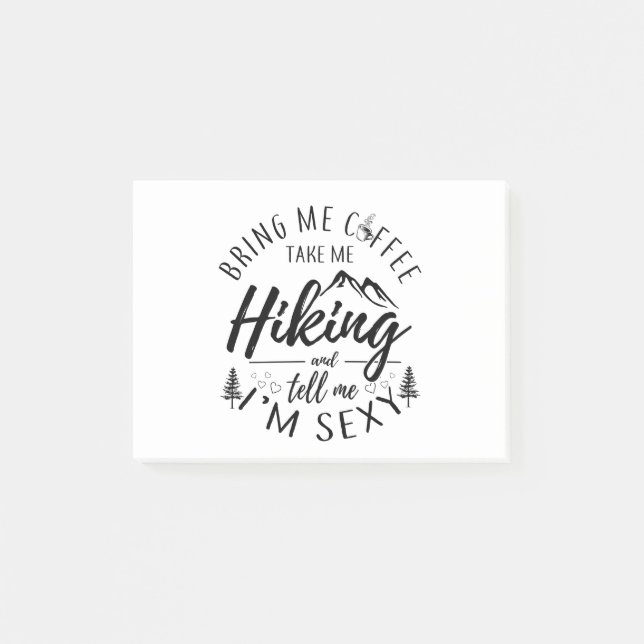 Bring me coffee post-it notes (Front)