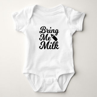 Bring Me Milk Unisex Baby Bodysuit