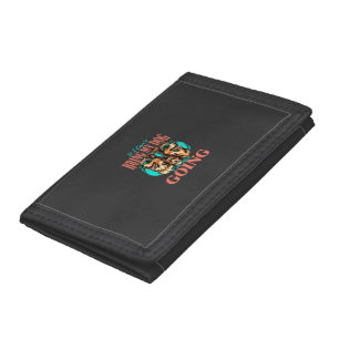 Bring My Dog Retro Dog Lover Tri-fold Wallet