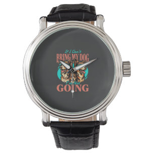 Bring My Dog Retro Dog Lover Watch