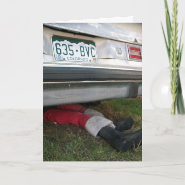 bring on january. holiday card (Front)