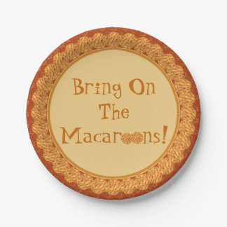 Bring On The Macaroons! Melamine Plate
