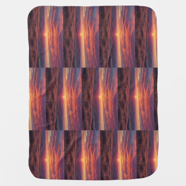 Bring on the sun baby blanket (Front)