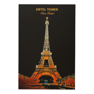 Bring Paris Home: The Eiffel Tower Wood Wall Art