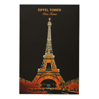 Bring Paris Home: The Eiffel Tower Wood Wall Art