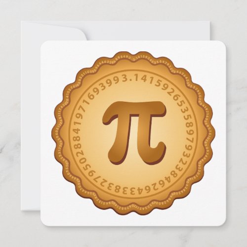 Bring PIE to the Pi Day Party Invitation