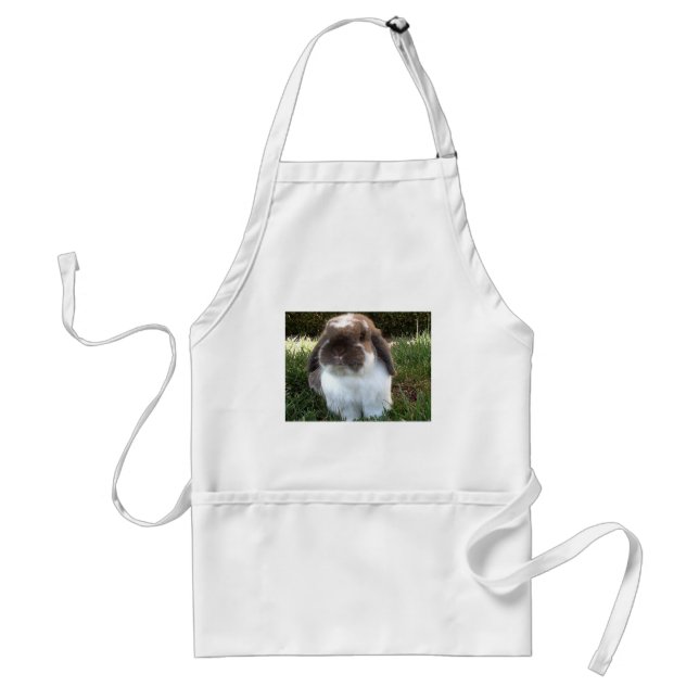 Bring some furriness into your life! adult apron (Front)