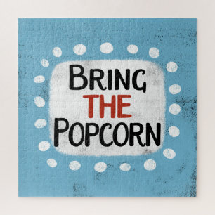 Bring The Popcorn Jigsaw Puzzle