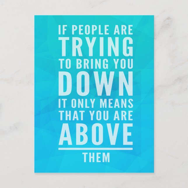 Bring You Down Postcard (Front)