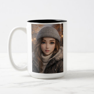 Bring Your Favorite Character to Life on Your Morn Two-Tone Coffee Mug