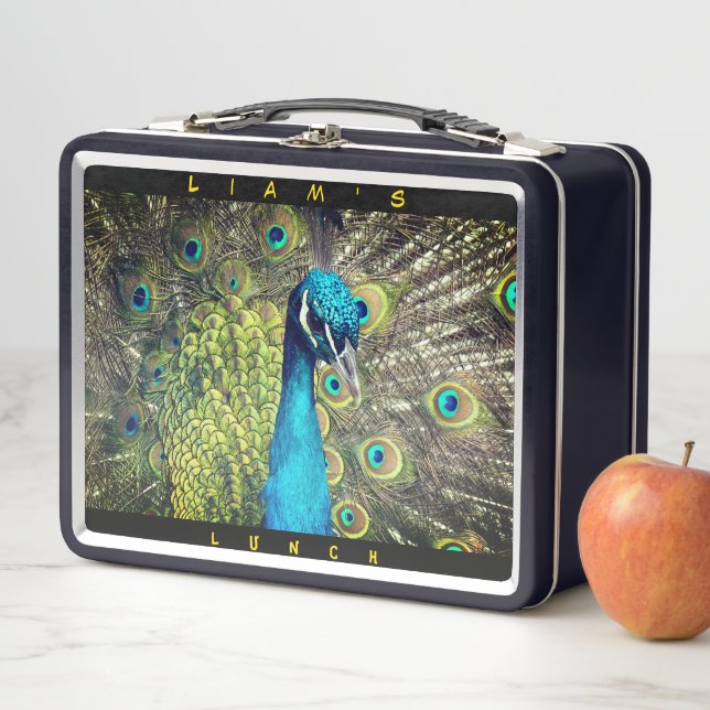 Bring Your Lunch Fun (Personalize Name)  Metal Lunch Box (In Situ)