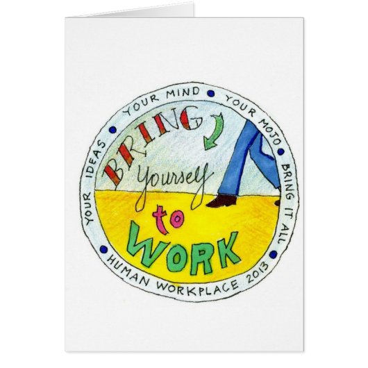 Bring Yourself to Work Items Cards (Front)