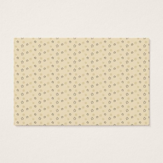 BringABook "Baby & Stars" Insert Card/Personalize (Back)